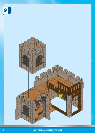 Building instructions Playmobil 70953 - Medieval Prison Tower (10)