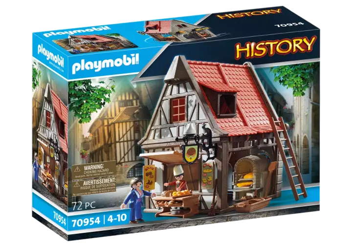 Playmobil 70954 - Medieval Bakery - BOX