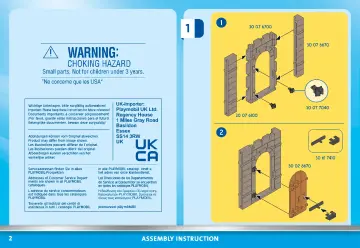 Building instructions Playmobil 70954 - Medieval Bakery (2)