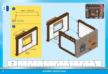 Building instructions Playmobil 70954 - Medieval Bakery (4)