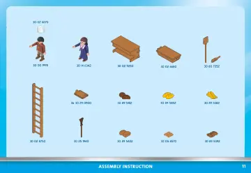 Building instructions Playmobil 70954 - Medieval Bakery (11)