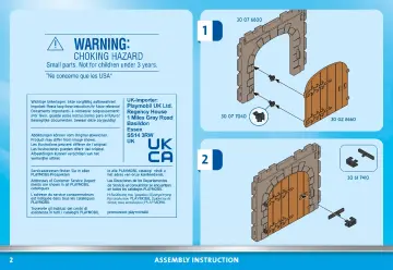 Building instructions Playmobil 70955 - Medieval Museum (2)