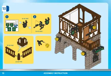 Manual de instruções Playmobil 70955 - Museu Medieval (10)