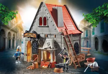 Playmobil 70956 - Medieval Blacksmith's Forge