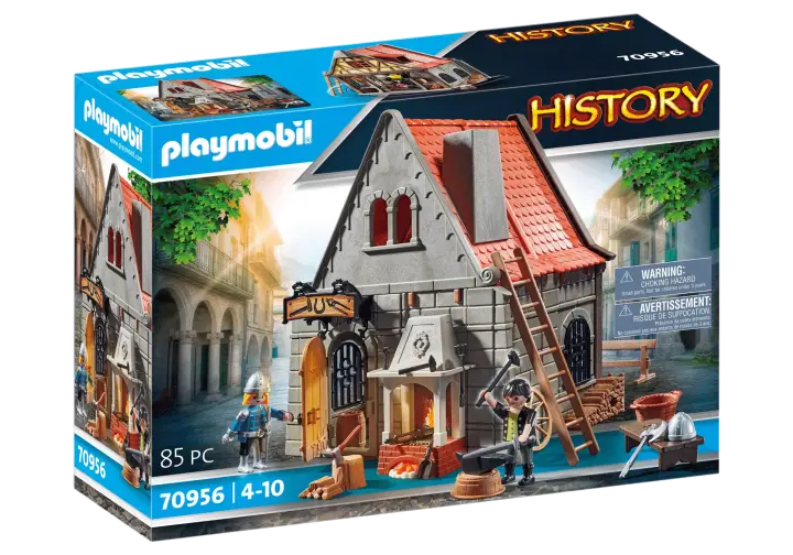 Playmobil 70956 - Középkori kovácsműhely - BOX