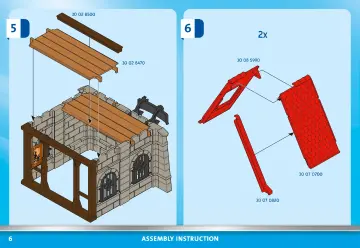 Bouwplannen Playmobil 70956 - Historische smederij (6)