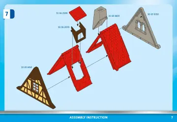 Building instructions Playmobil 70956 - Medieval Blacksmith's Forge (7)