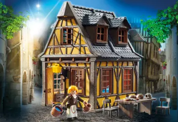 Playmobil 70957 - Maison à colombage jaune