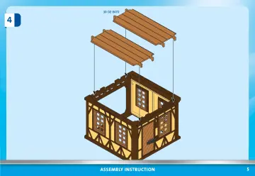 Instrukcje obsługi Playmobil 70957 - Średniowieczny dom 1 (5)