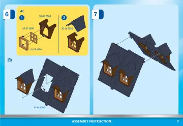 Building instructions Playmobil 70957 - Medieval Home 1 (7)