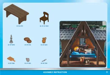 Building instructions Playmobil 70957 - Medieval Home 1 (11)