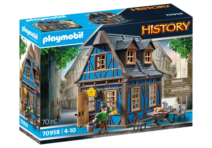 Playmobil 70958 - Casa Medieval 2 - BOX