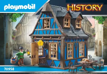 Manuales de instrucciones Playmobil 70958 - Casa Medieval 2 (1)