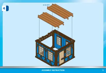 Bouwplannen Playmobil 70958 - Historisch huis 2 (5)