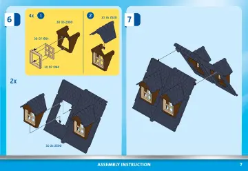 Building instructions Playmobil 70958 - Medieval Home 2 (7)