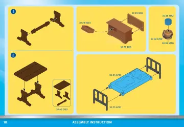 Manuales de instrucciones Playmobil 70958 - Casa Medieval 2 (10)