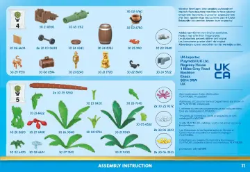 Manuales de instrucciones Playmobil 70962 - Isla del Tesoro Pirata con esqueleto (11)