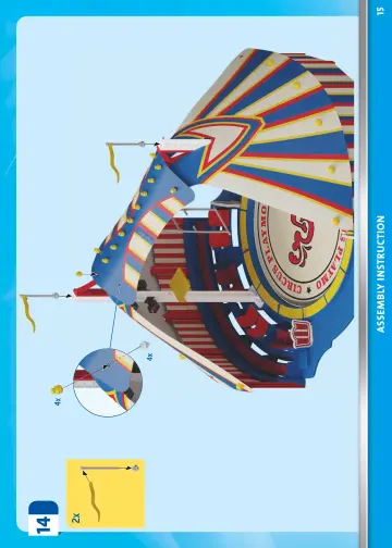 Bouwplannen Playmobil 70963 - Circus Playmo (15)