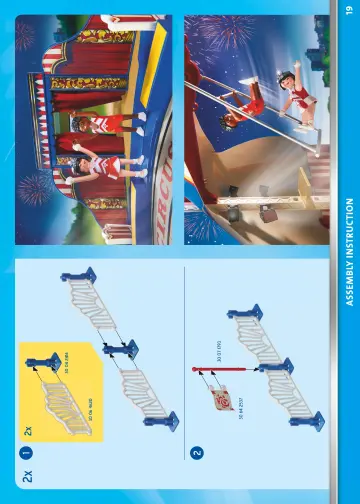 Manual de instruções Playmobil 70963 - Circo Playmo (19)