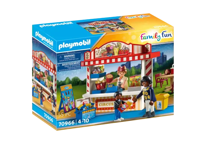 Playmobil 70966 - Cyrkowe stoisko ze słodyczami - BOX