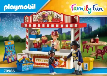 Building instructions Playmobil 70966 - Circus Food Stand (1)