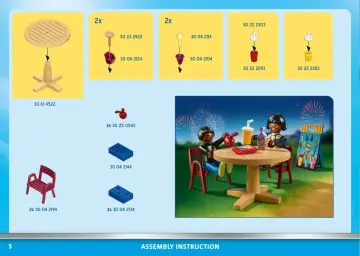 Building instructions Playmobil 70966 - Circus Food Stand (5)