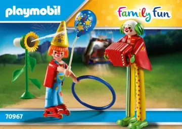 Bygganvisningar Playmobil 70967 - Cirkusklovne (1)