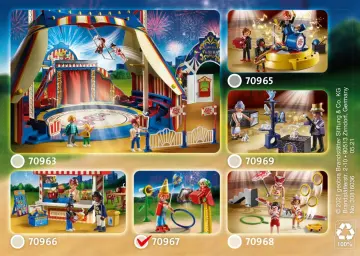 Manuales de instrucciones Playmobil 70967 - Payasos de Circo (6)