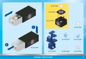 Összeszerelési útmutatók Playmobil 70969 - Bűvész (3)