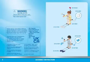 Manuales de instrucciones Playmobil 70971 - Dormitorio (2)