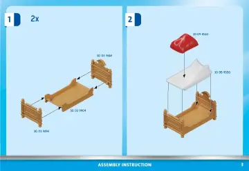 Manuales de instrucciones Playmobil 70971 - Dormitorio (3)