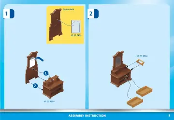 Manual de instruções Playmobil 70971 - Quarto (5)