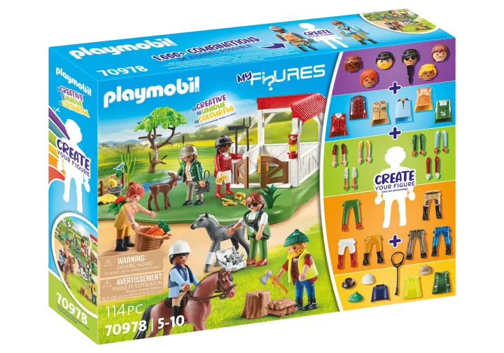 Playmobil 70978 - My Figures: Horse Ranch - BOX