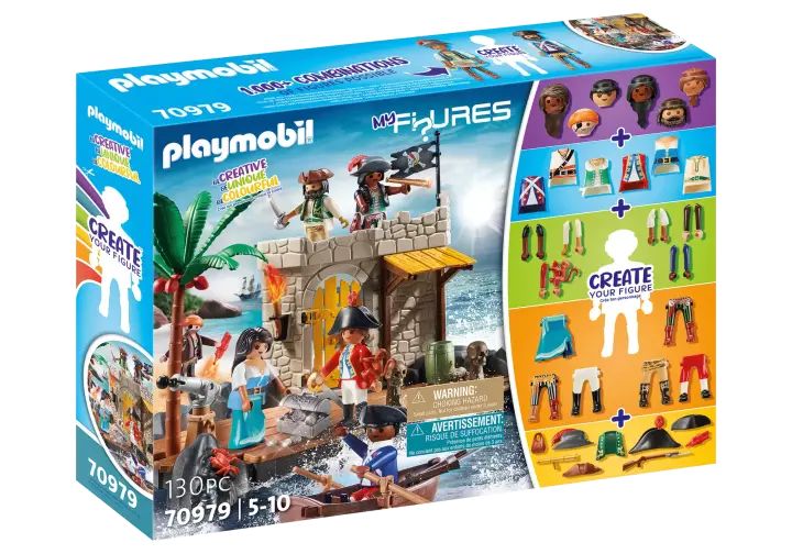 Playmobil 70979 - My Figures: Island of the Pirates - BOX