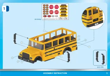 Bauanleitungen Playmobil 70983 - School Bus (5)