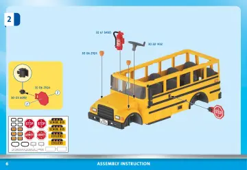 Notices de montage Playmobil 70983 - School Bus (6)