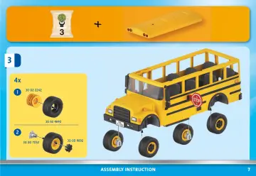 Összeszerelési útmutatók Playmobil 70983 - School Bus (7)