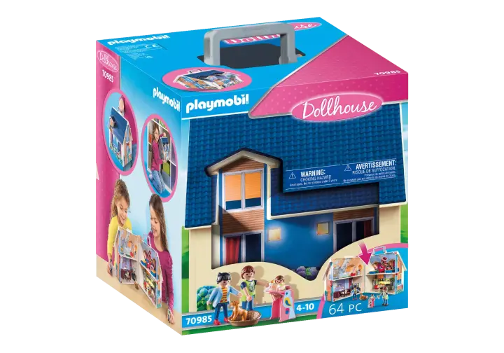 Playmobil 70985 - Mitnehm-Puppenhaus - BOX
