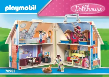 Building instructions Playmobil 70985 - Take Along Modern Doll House (1)