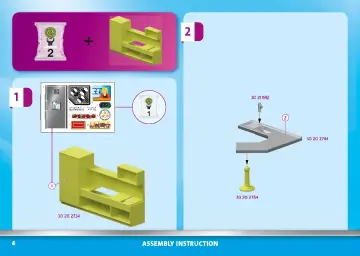Manual de instruções Playmobil 70985 - Casa de Bonecas Maleta (4)
