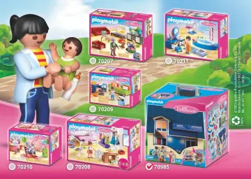 Building instructions Playmobil 70985 - Take Along Modern Doll House (12)