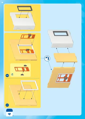 Building instructions Playmobil 70986 - Modern House Floor Extension (6)