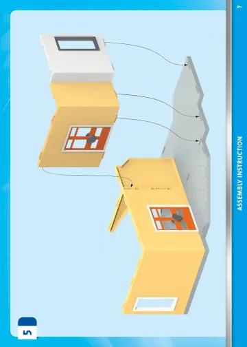 Building instructions Playmobil 70986 - Modern House Floor Extension (7)