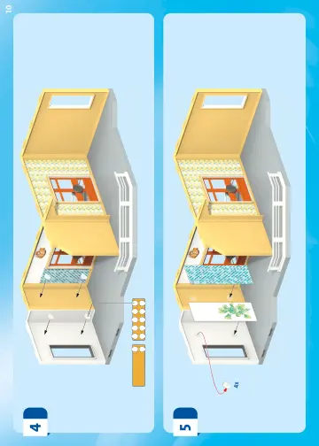 Manuales de instrucciones Playmobil 70986 - Extensión planta Casa Moderna (10)
