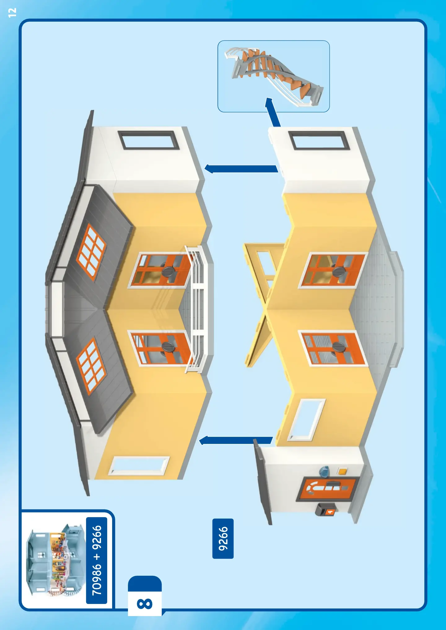 Playmobil City Life - Modern House Floor Extension 70986