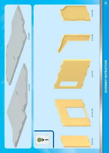 Building instructions Playmobil 70986 - Modern House Floor Extension (25)