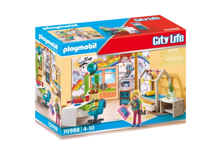 Playmobil 70988 - Habitación para Adolescentes - BOX