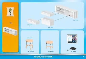 Bouwplannen Playmobil 70989 - Woonkamer (5)