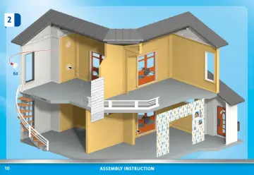 Building instructions Playmobil 70989 - Family Room (10)