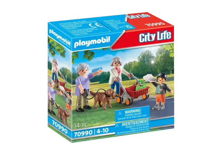 Playmobil 70990 - Dziadkowie z wnuczkiem - BOX